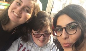 People smiling